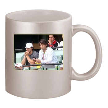 Rafael Nadal 11oz Metallic Silver Mug