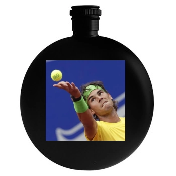 Rafael Nadal Round Flask