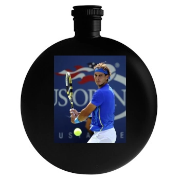 Rafael Nadal Round Flask