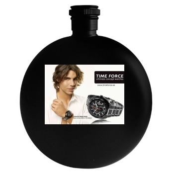 Rafael Nadal Round Flask