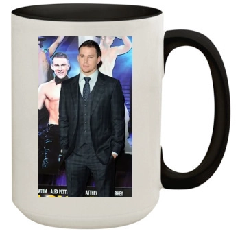 Channing Tatum 15oz Colored Inner & Handle Mug