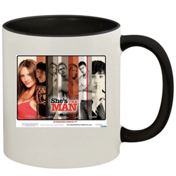 Channing Tatum 11oz Colored Inner & Handle Mug