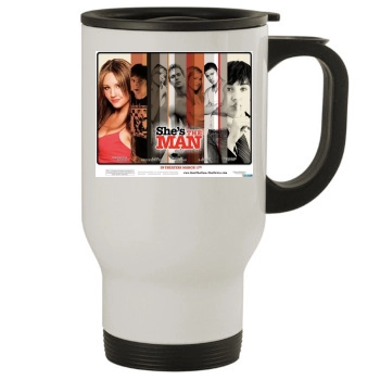 Channing Tatum Stainless Steel Travel Mug