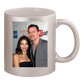 Channing Tatum 11oz Metallic Silver Mug