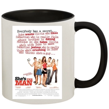 Channing Tatum 11oz Colored Inner & Handle Mug