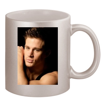 Channing Tatum 11oz Metallic Silver Mug