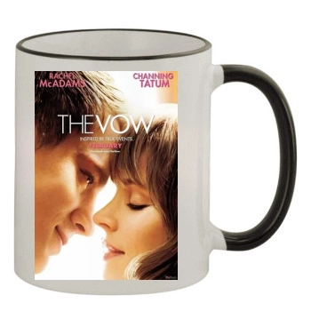 Channing Tatum 11oz Colored Rim & Handle Mug