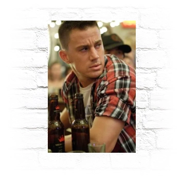 Channing Tatum Metal Wall Art