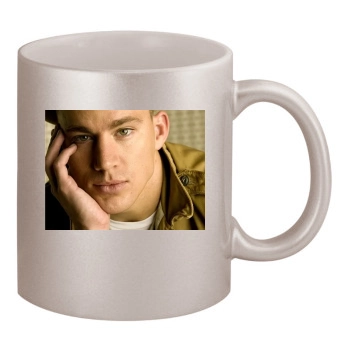 Channing Tatum 11oz Metallic Silver Mug