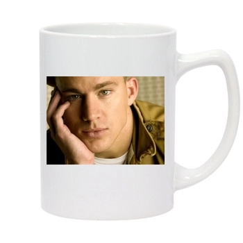 Channing Tatum 14oz White Statesman Mug