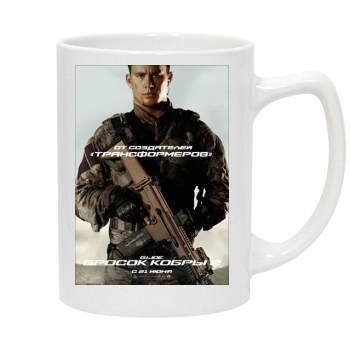 Channing Tatum 14oz White Statesman Mug