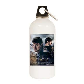 Channing Tatum White Water Bottle With Carabiner