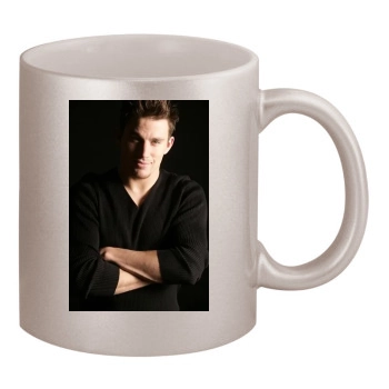 Channing Tatum 11oz Metallic Silver Mug