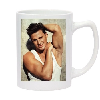 Channing Tatum 14oz White Statesman Mug