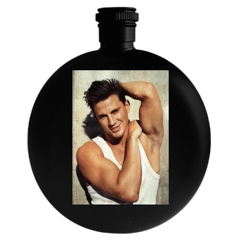 Channing Tatum Round Flask