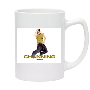 Channing Tatum 14oz White Statesman Mug