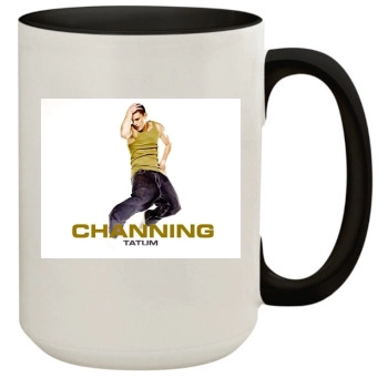 Channing Tatum 15oz Colored Inner & Handle Mug