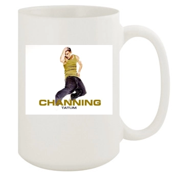 Channing Tatum 15oz White Mug