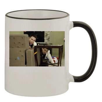 Channing Tatum 11oz Colored Rim & Handle Mug