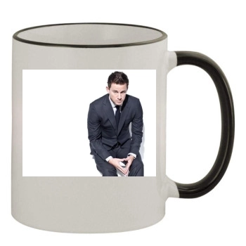 Channing Tatum 11oz Colored Rim & Handle Mug