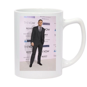 Channing Tatum 14oz White Statesman Mug