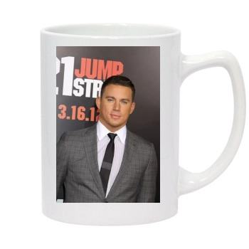 Channing Tatum 14oz White Statesman Mug