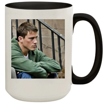 Channing Tatum 15oz Colored Inner & Handle Mug