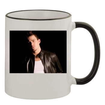 Channing Tatum 11oz Colored Rim & Handle Mug