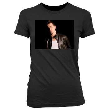 Channing Tatum Women's Junior Cut Crewneck T-Shirt