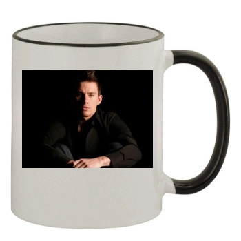 Channing Tatum 11oz Colored Rim & Handle Mug