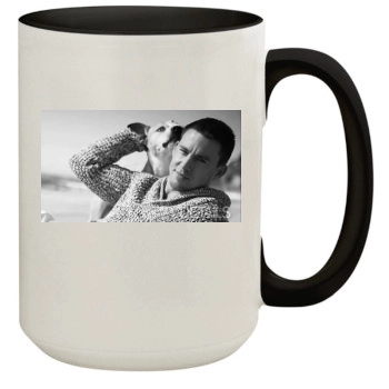 Channing Tatum 15oz Colored Inner & Handle Mug