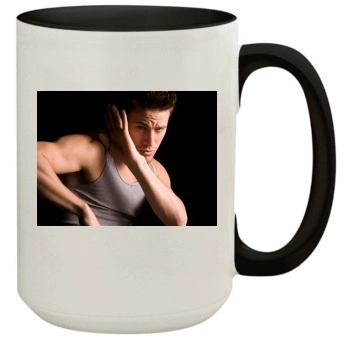 Channing Tatum 15oz Colored Inner & Handle Mug