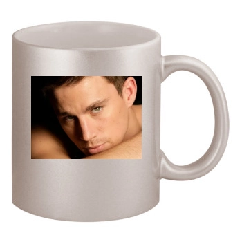 Channing Tatum 11oz Metallic Silver Mug