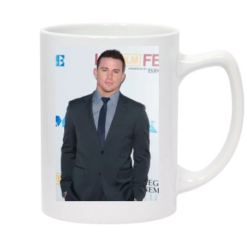 Channing Tatum 14oz White Statesman Mug