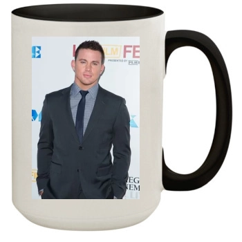 Channing Tatum 15oz Colored Inner & Handle Mug