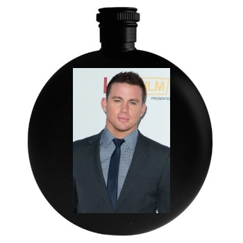 Channing Tatum Round Flask