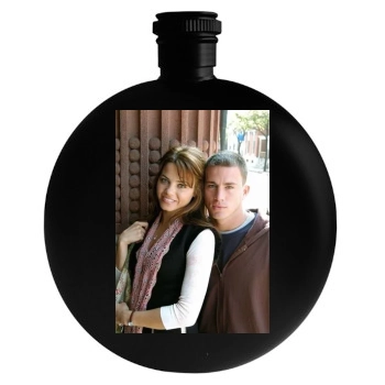 Channing Tatum Round Flask