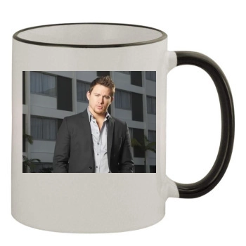 Channing Tatum 11oz Colored Rim & Handle Mug