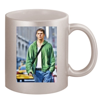 Channing Tatum 11oz Metallic Silver Mug