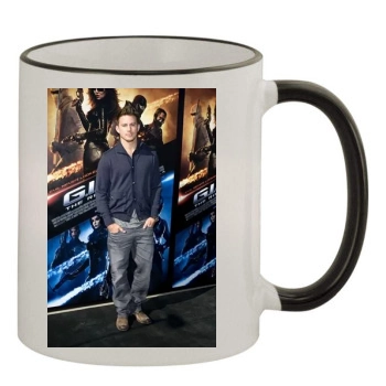 Channing Tatum 11oz Colored Rim & Handle Mug