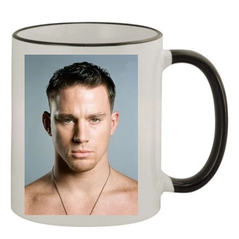 Channing Tatum 11oz Colored Rim & Handle Mug