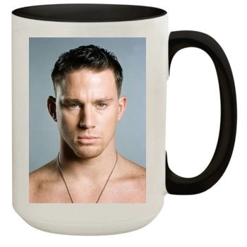 Channing Tatum 15oz Colored Inner & Handle Mug