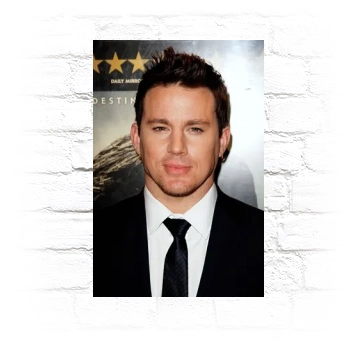 Channing Tatum Metal Wall Art