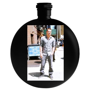 Channing Tatum Round Flask