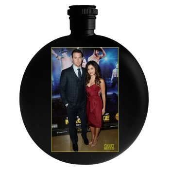 Channing Tatum Round Flask