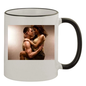 Channing Tatum 11oz Colored Rim & Handle Mug