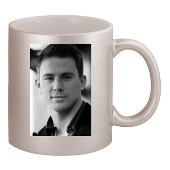 Channing Tatum 11oz Metallic Silver Mug