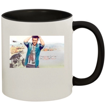 Channing Tatum 11oz Colored Inner & Handle Mug