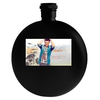 Channing Tatum Round Flask