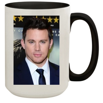 Channing Tatum 15oz Colored Inner & Handle Mug